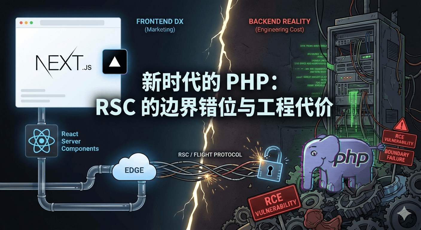 新时代的 PHP:RSC 的边界错位与工程代价
